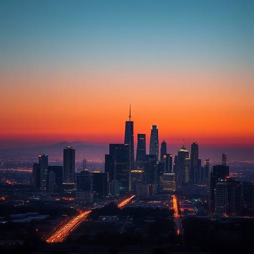 Image of Downtown Los Angeles Skyline